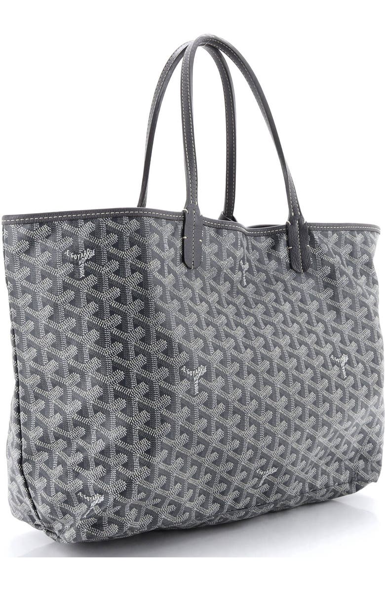 Pre-Owned Goyard Saint Louis Tote Coated Canvas PM, Alternate, color, Gray