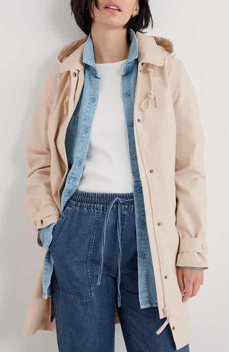 Seasalt Cornwall Cloudburst Waterproof Organic Cotton Coat