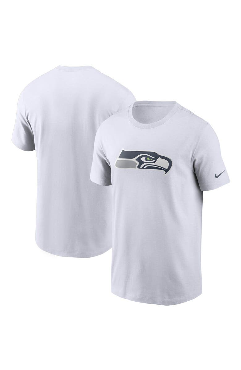 Nike Men's Nike White Seattle Seahawks Primary Logo T-Shirt, Main, color, White
