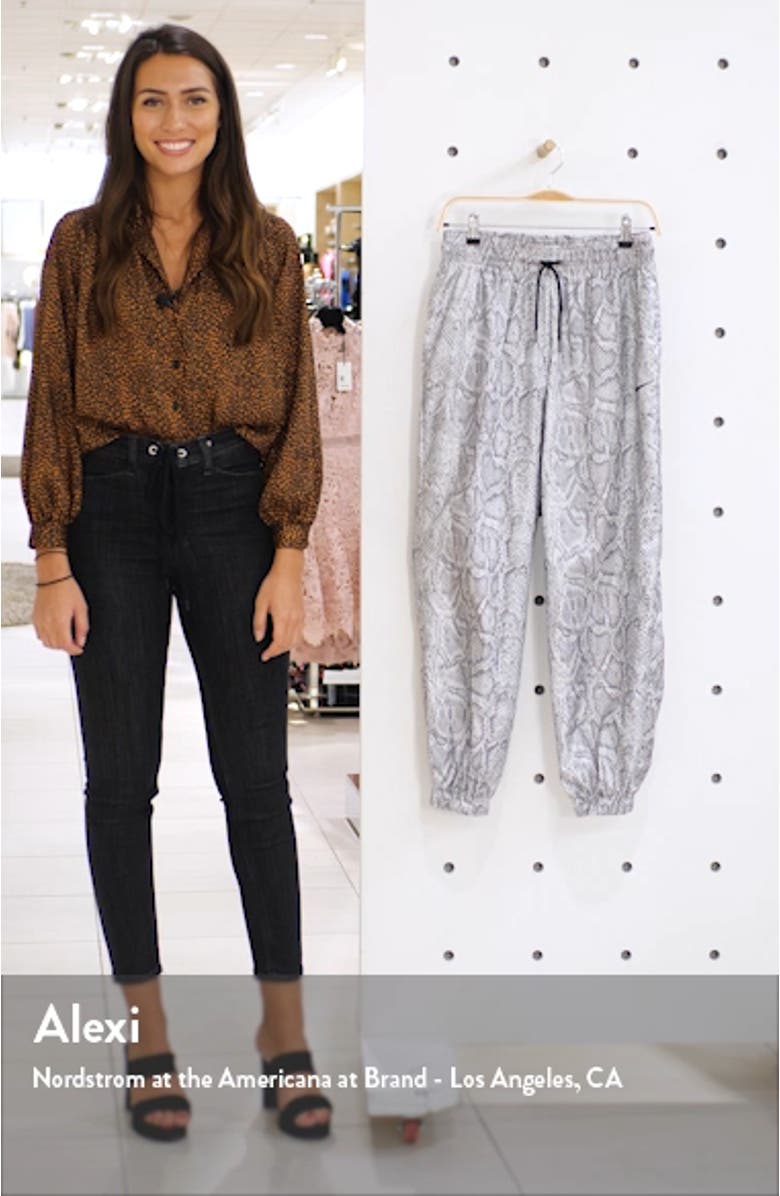 Python Print Woven Pants, sales video thumbnail