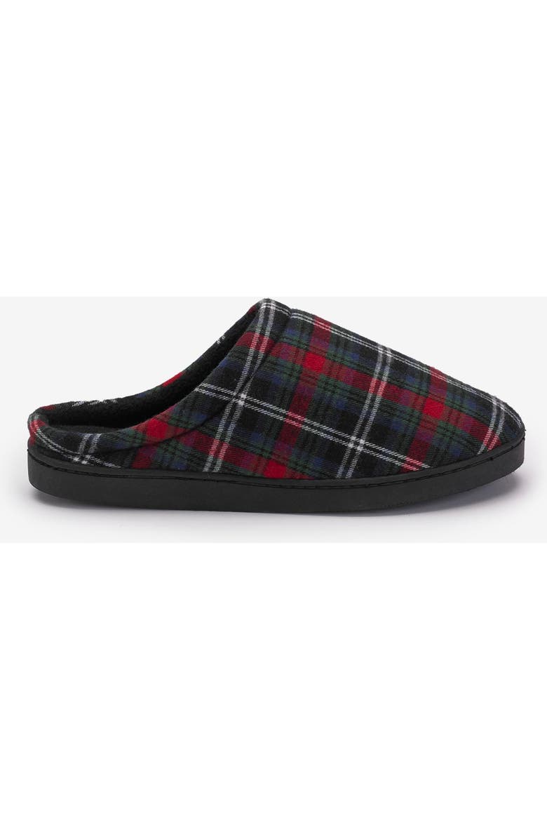KingSize Fleece Clog Slippers, Alternate, color, Black