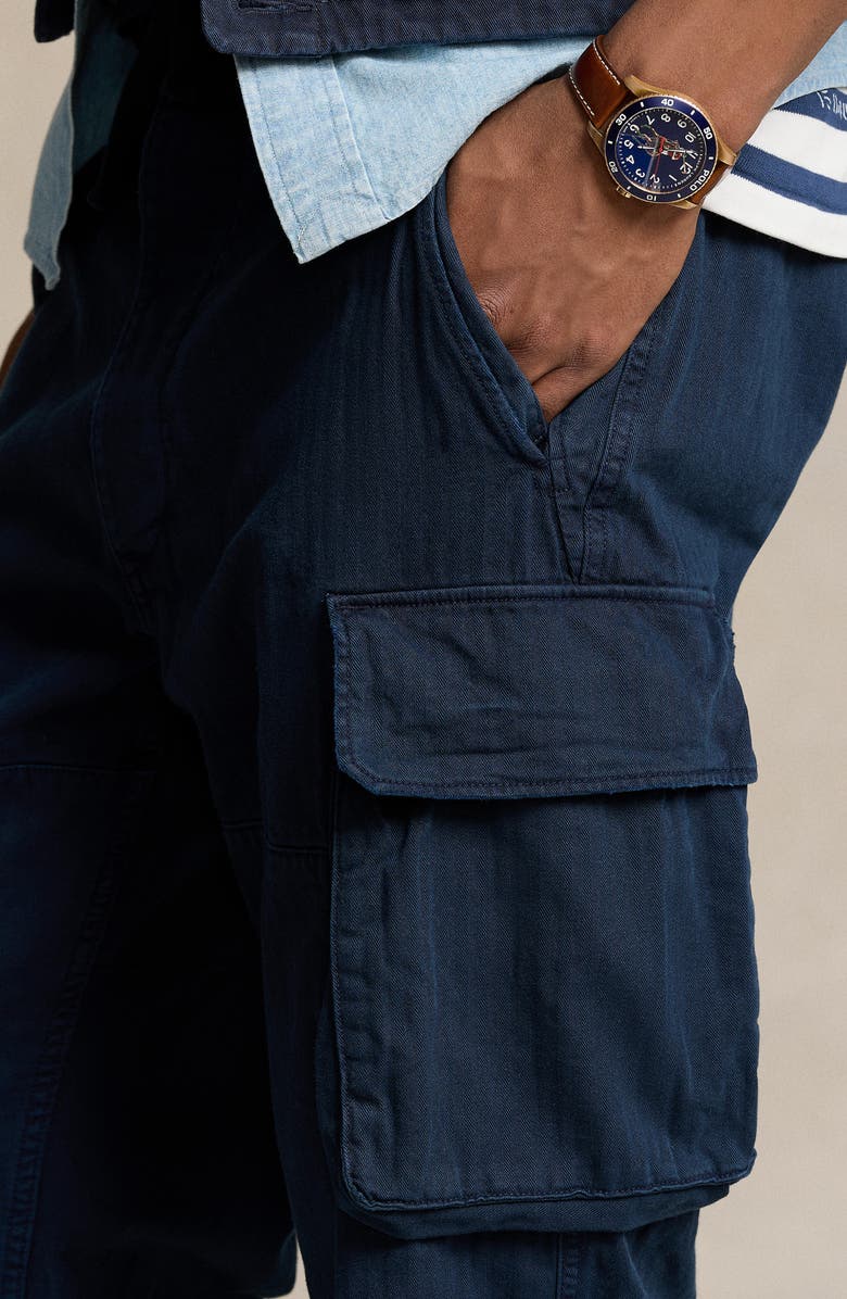 Polo Ralph Lauren Herringbone Twill Cargo Pants, Alternate, color,