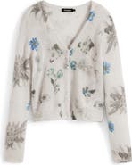 Desigual Floral Thin Gauge Cardigan