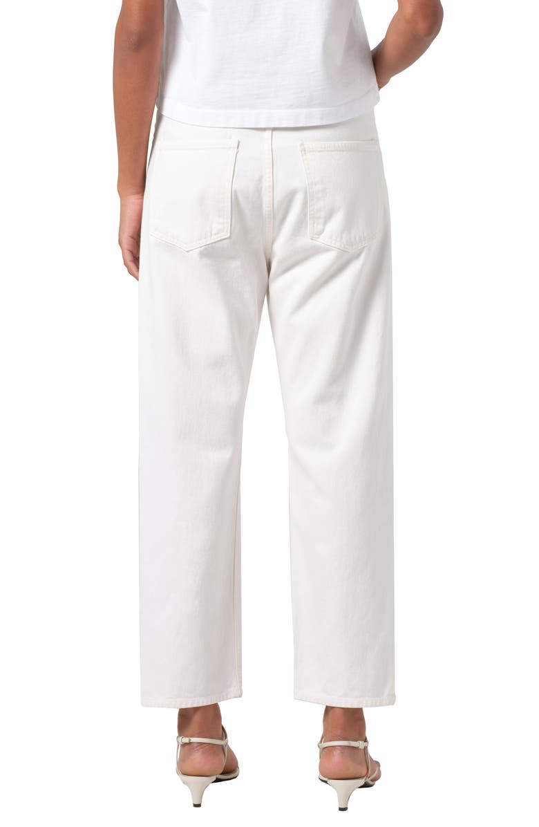 AGOLDE '90s Mid Rise Relaxed Straight Leg Organic Cotton Jeans, Alternate, color, Fortune Cookie (Natural)