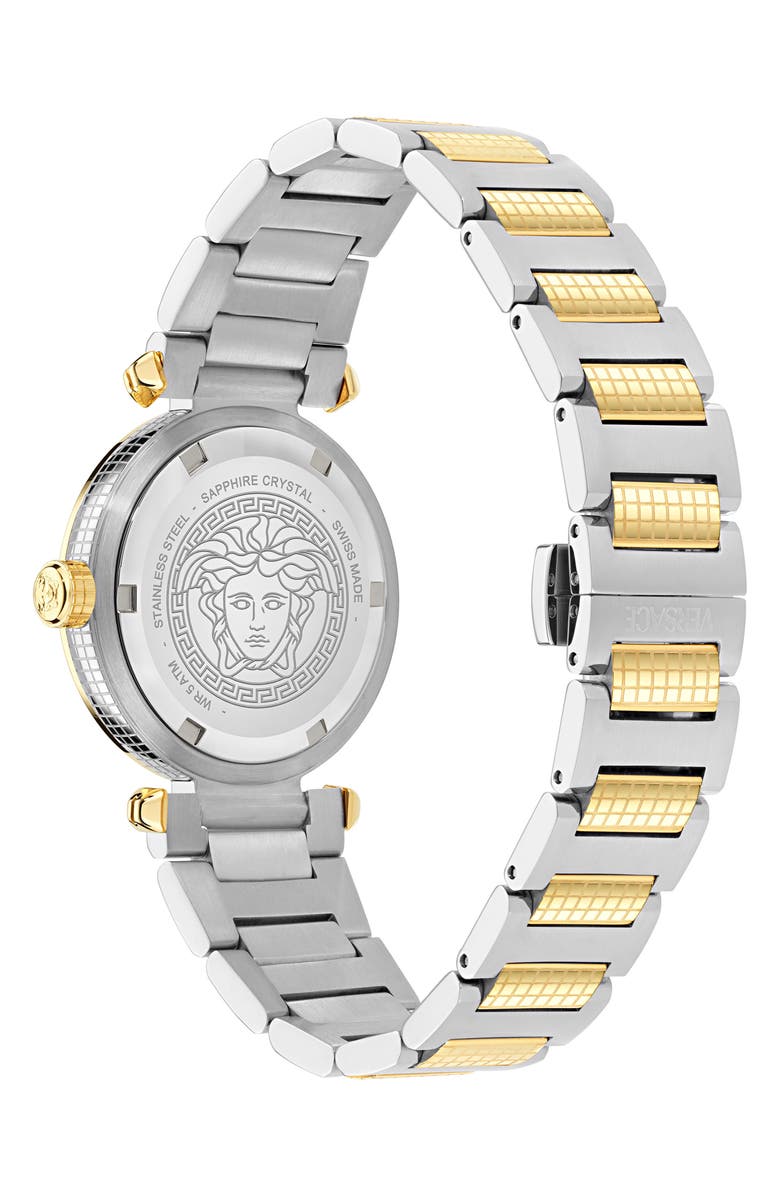 Versace Greek Bracelet Watch, 35mm, Alternate, color,