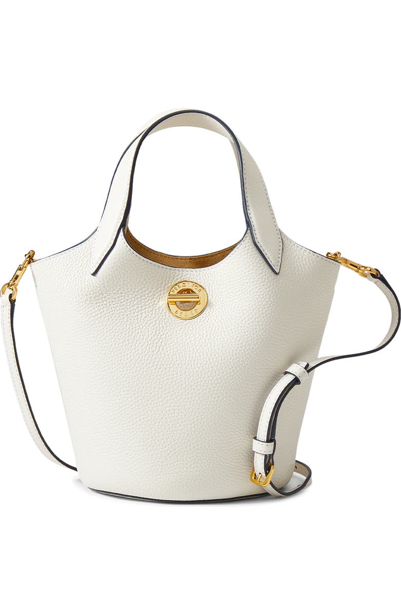 Veronica Beard Anchor Bucket Crossbody Bag, Main, color, Off White