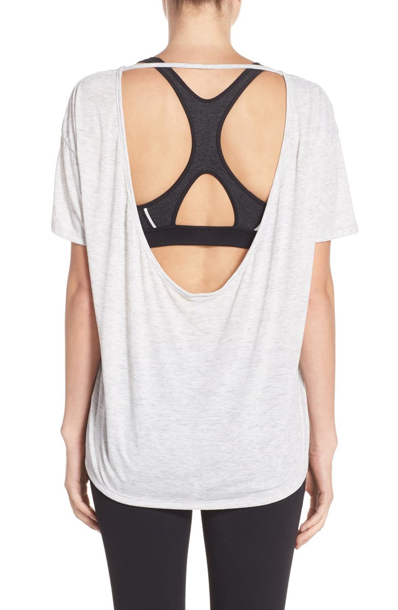 Alternative 'Pony' Open Back Jersey Tee, Alternate, color, 