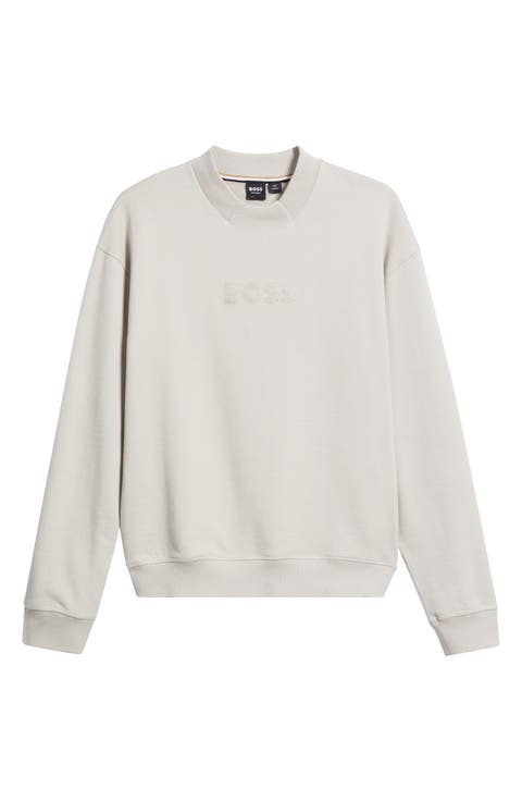 Cotton French Terry Crewneck Sweatshirt