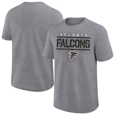 Men's Fanatics Heather Gray Atlanta Falcons Big & Tall Top Notch T-Shirt