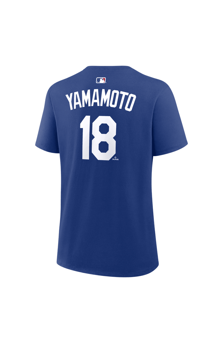 Nike Women's Nike Yoshinobu Yamamoto Royal Los Angeles Dodgers Name & Number T-Shirt, Alternate, color, Royal