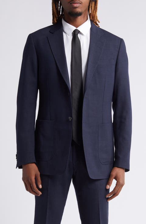 Justin Slim Fit Mélange Stretch Sport Coat