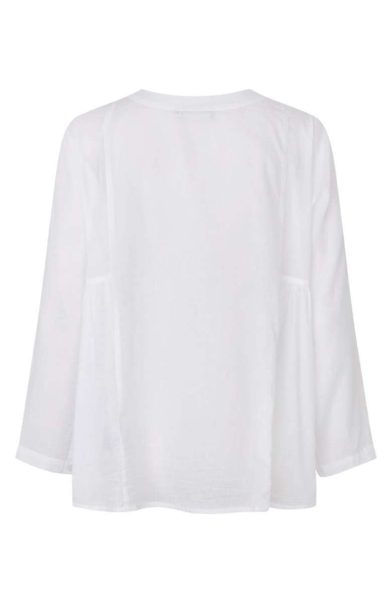 Masai Copenhagen MaIanelle Round Neck Blouse, Alternate, color, White