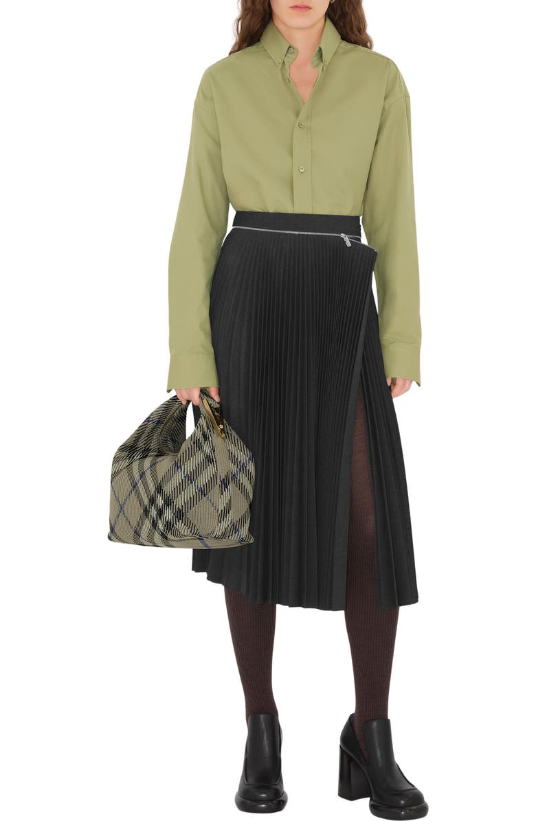 Burberry Medium Peg Duffle Bag, Alternate, color,