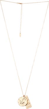 Ettika Long Zodiac Charm Necklace