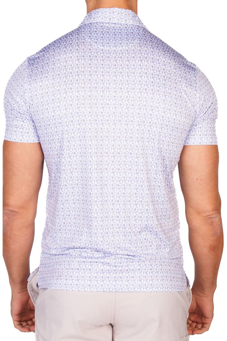 Bottoms Up Performance Golf Polo, Alternate, color, LIGHT BLUE