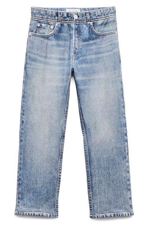 Rag & Bone Kids' Mini Miramar Wide Leg Pants In Blue