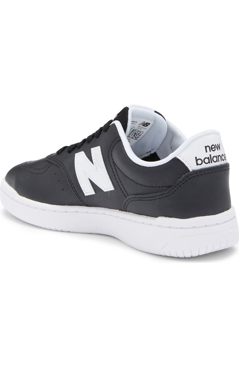 New Balance 80 Basketball Sneaker, Alternate, color, Black/ White