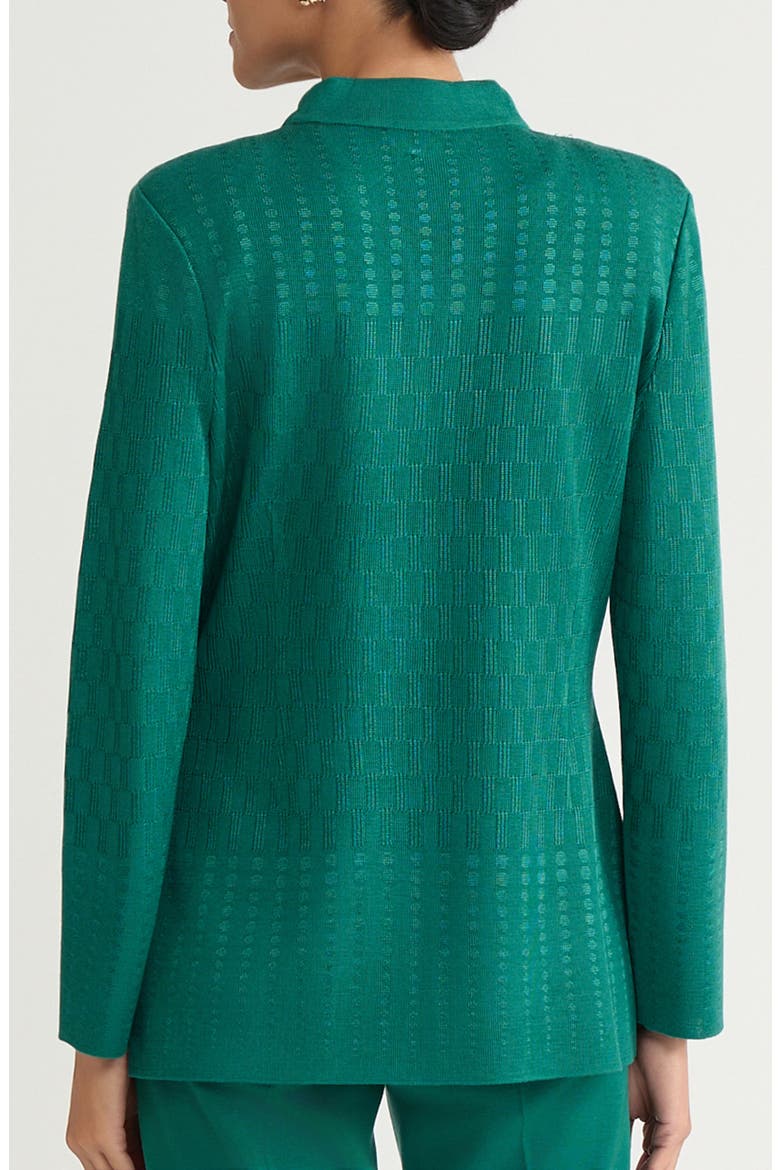 Tonal Multistitch Knit Jacket, Alternate, color, EVEREST