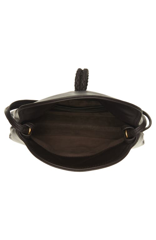 Bottega Veneta Small Liberta Leather Shoulder Bag In 2190 Fondant-m Brass