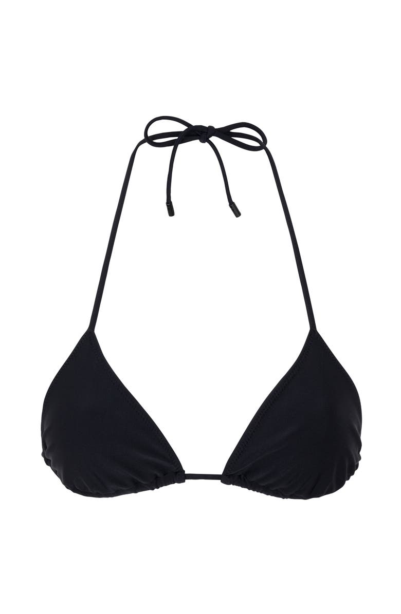 Sunkissed LE TRIANGLE SWIM TOP, Alternate, color, Black