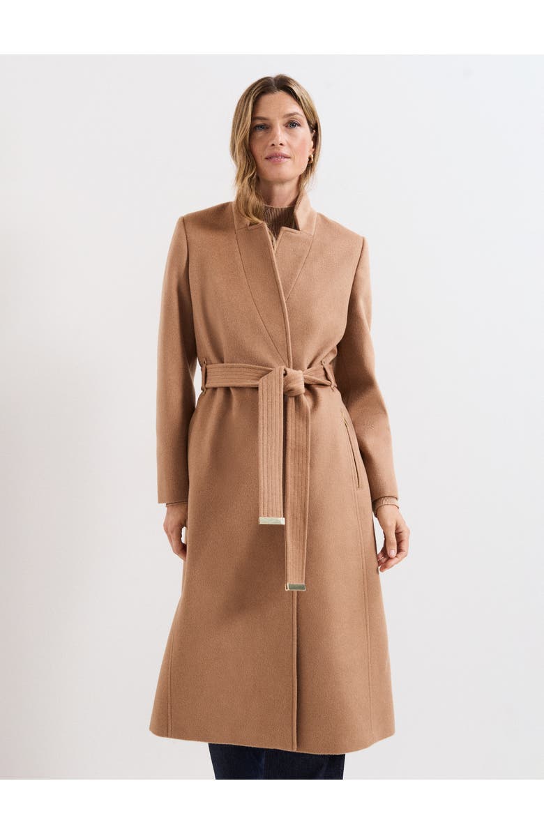 Phase Eight Charlotte Wool Coat, Main, color, Camel