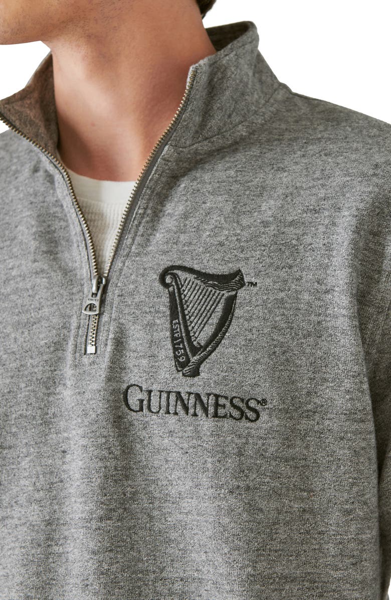 Lucky Brand x Guinness Quarter Zip Pullover, Alternate, color,