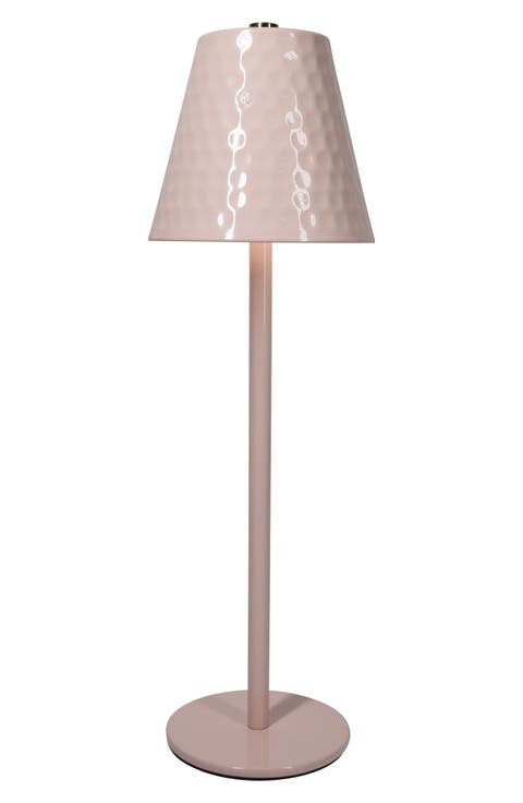 Hammered Metal Table Lamp