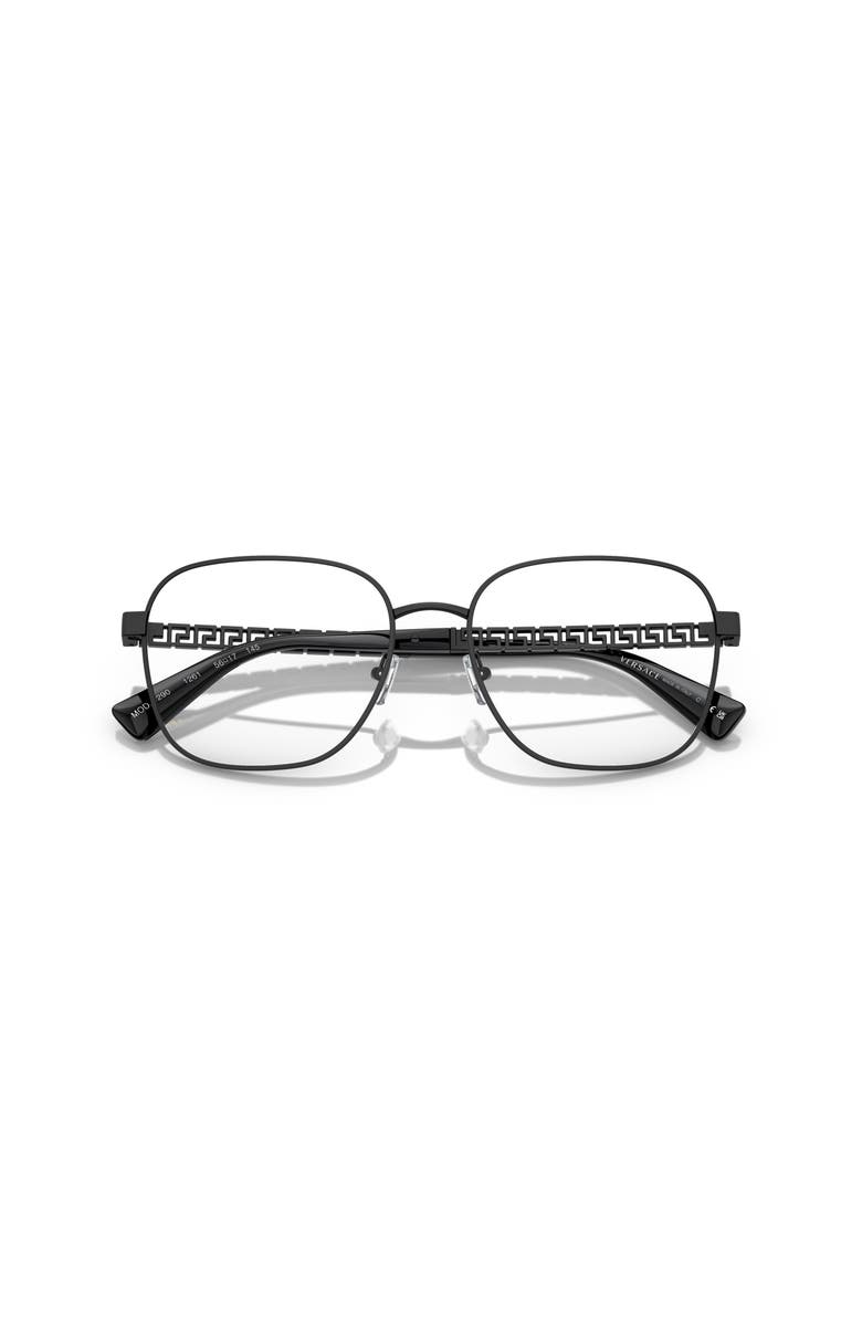 Versace 56mm Phantos optical glasses, Alternate, color, Black
