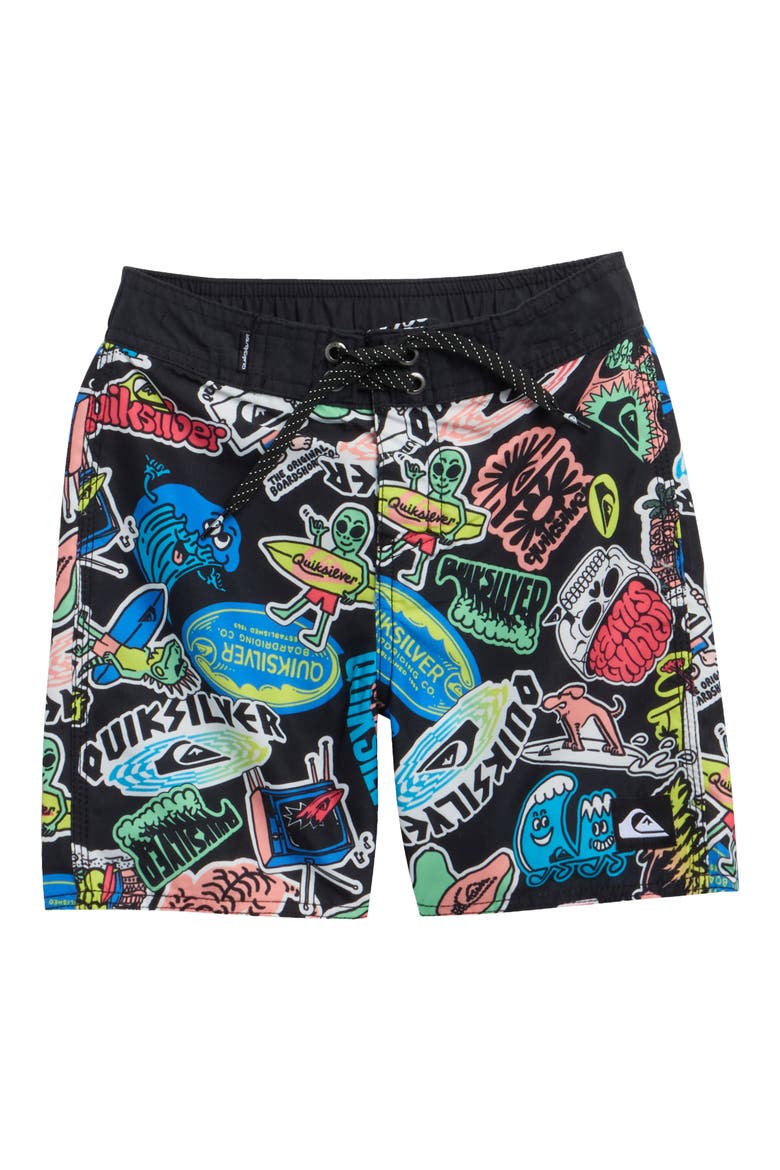 Kids' Everyday Swim Trunks, Main, color, BLACK