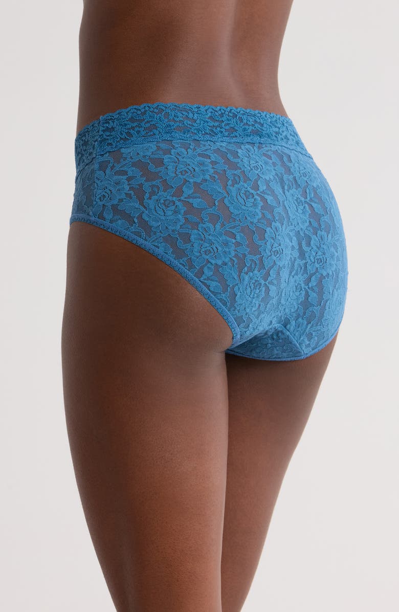 Hanky Panky Signature Lace French Briefs, Alternate, color, Storm Cloud Blue