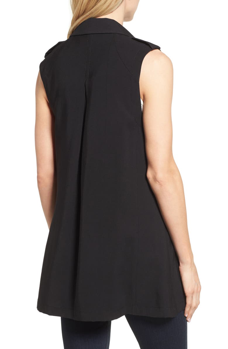 Catherine Catherine Malandrino Ossie Long Vest, Alternate, color, 