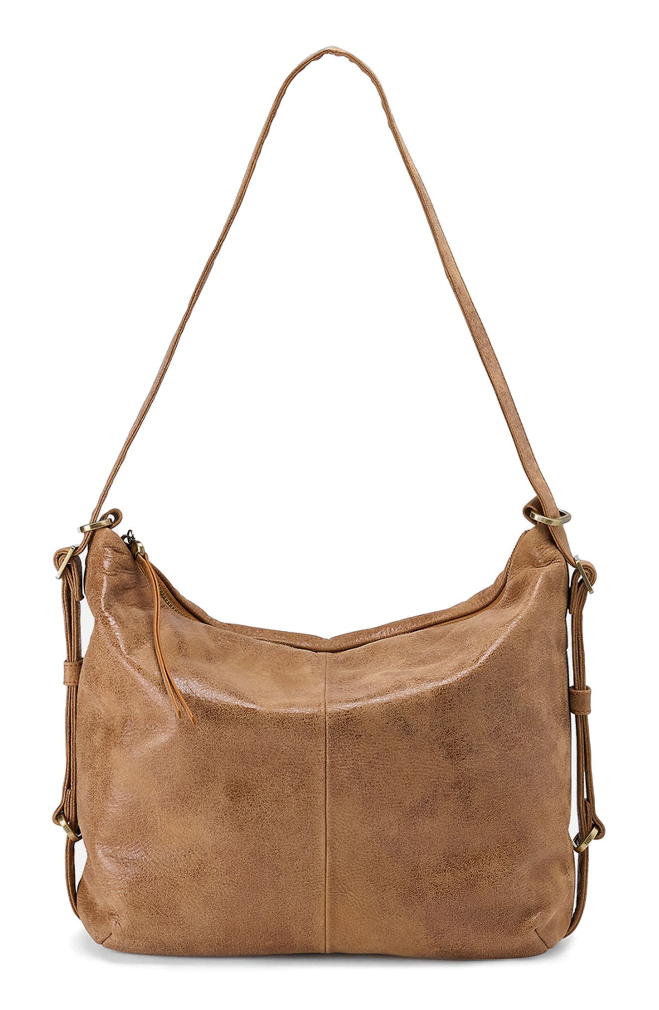 HOBO Emily Convertible Leather Backpack, Alternate, color, 