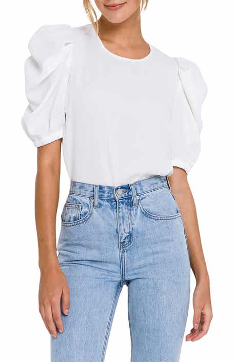 English Factory Puff Sleeve Top
