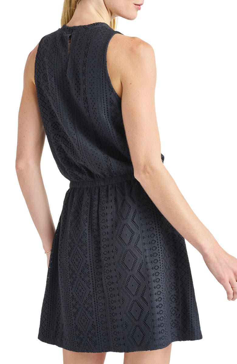 Splendid Paola Pointelle Fit & Flare Dress, Alternate, color, 