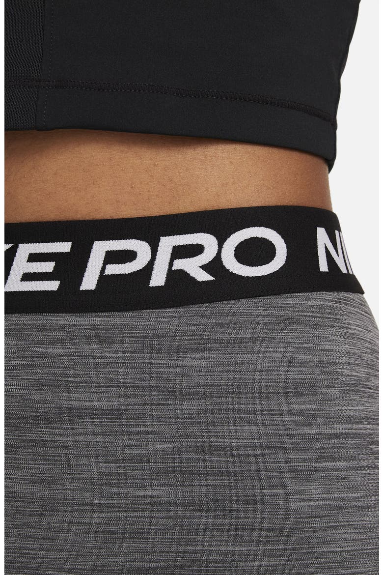 Pro 365 High Waist 7/8 Leggings, Alternate, color, BLACK/ HEATHER/ WHITE