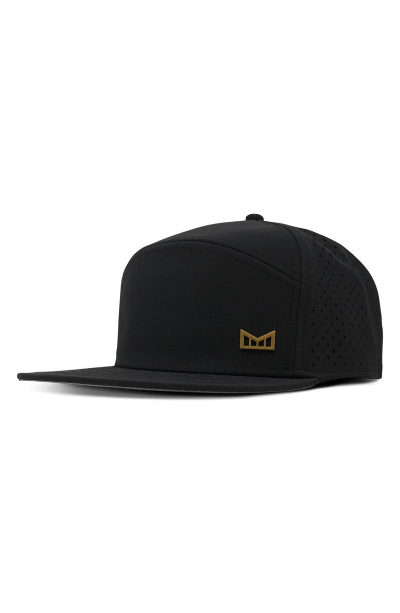 Melin Trenches Icon Hydro Performance Snapback Hat, Main, color, Black/Gum
