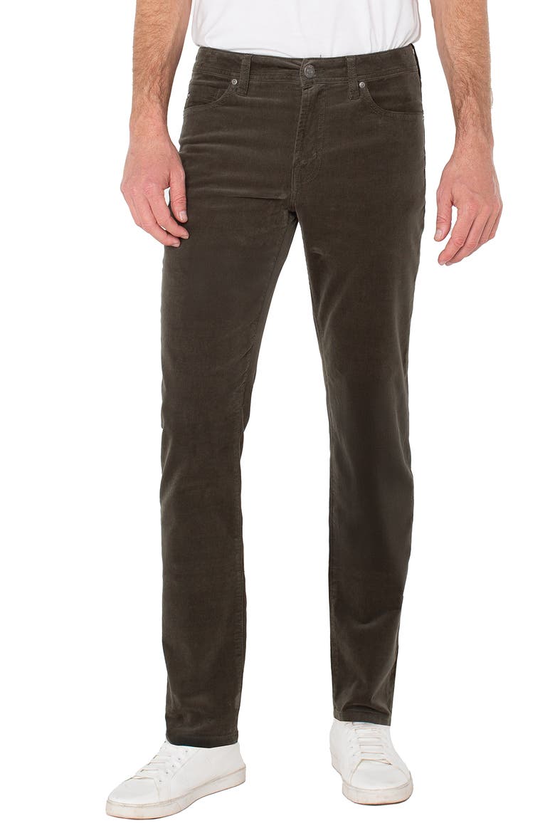 Kingston Modern Slim Straight Leg Pants, Main, color, PINE GROVE