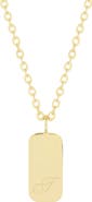 Brook and York Sloan Initial Pendant Necklace