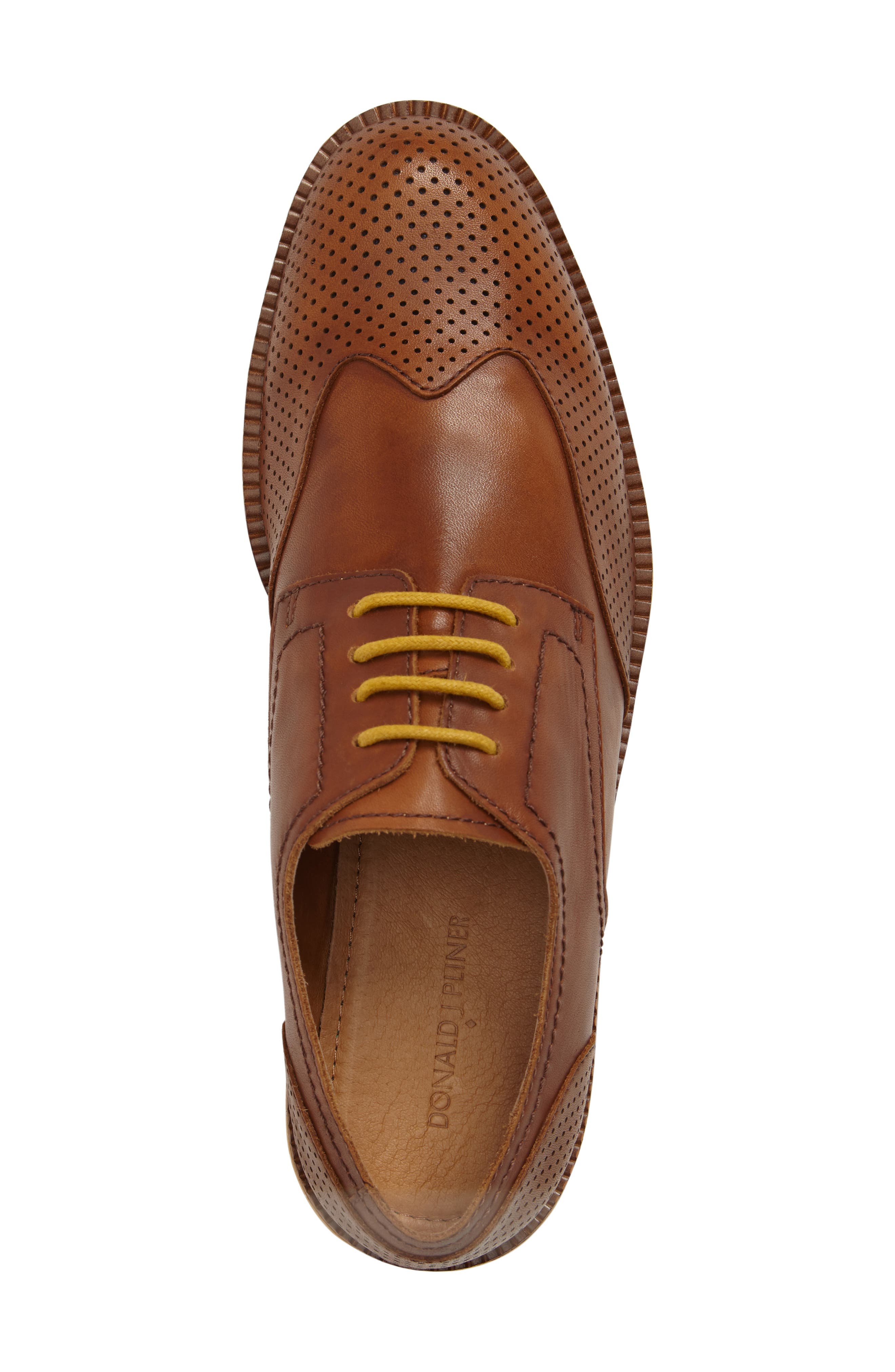 Donald J Pliner 'Edd' Wingtip, Alternate, color, SADDLE LEATHER