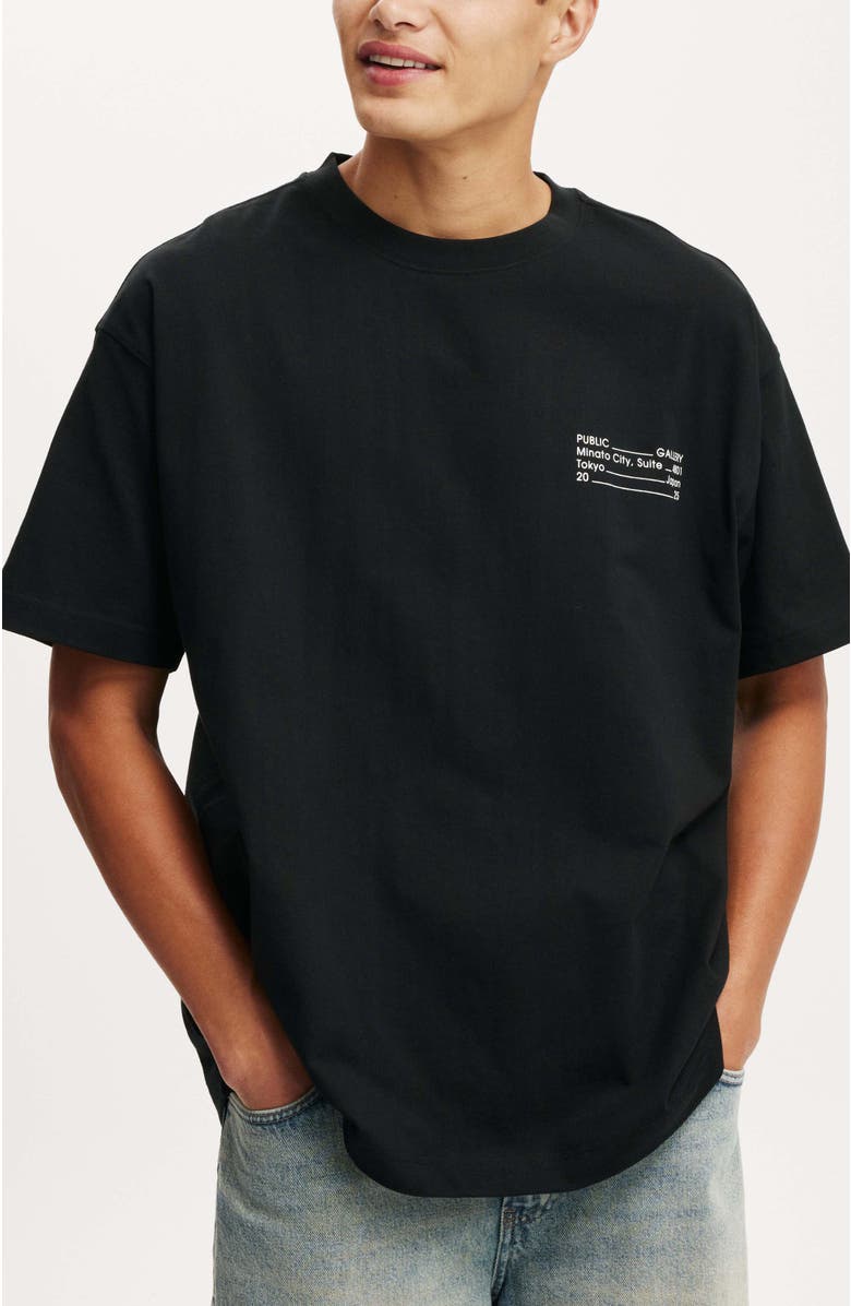 Cotton On Men's Box Fit Easy T-Shirt, Main, color,