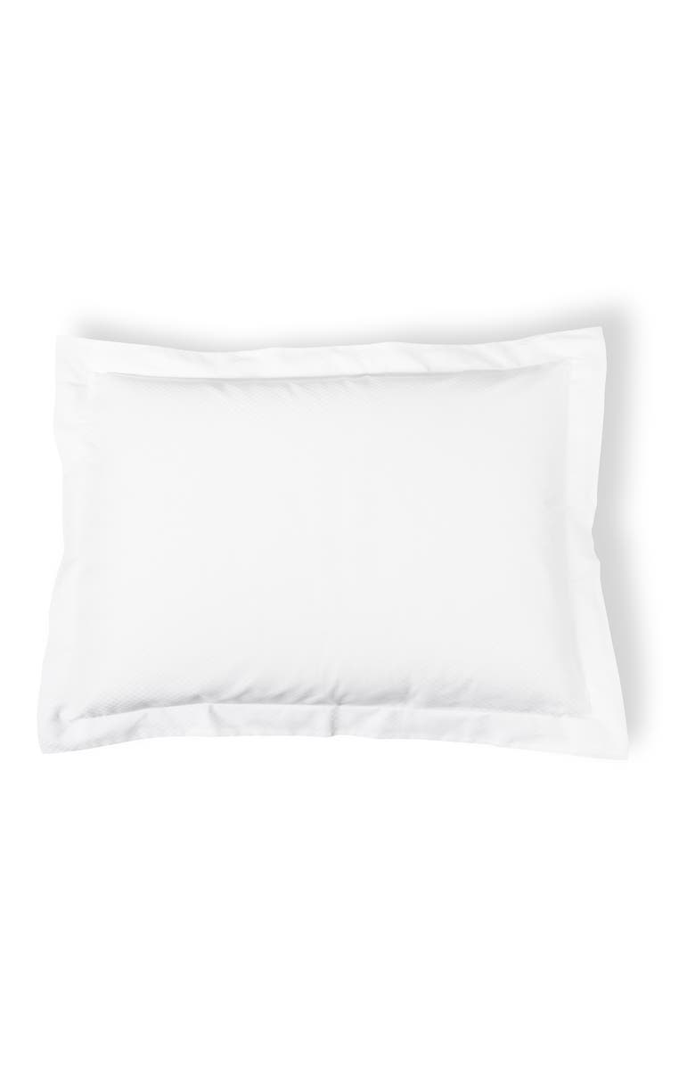 H BY FRETTE Checkered Cotton Sateen Pillowcase, Alternate, color, 