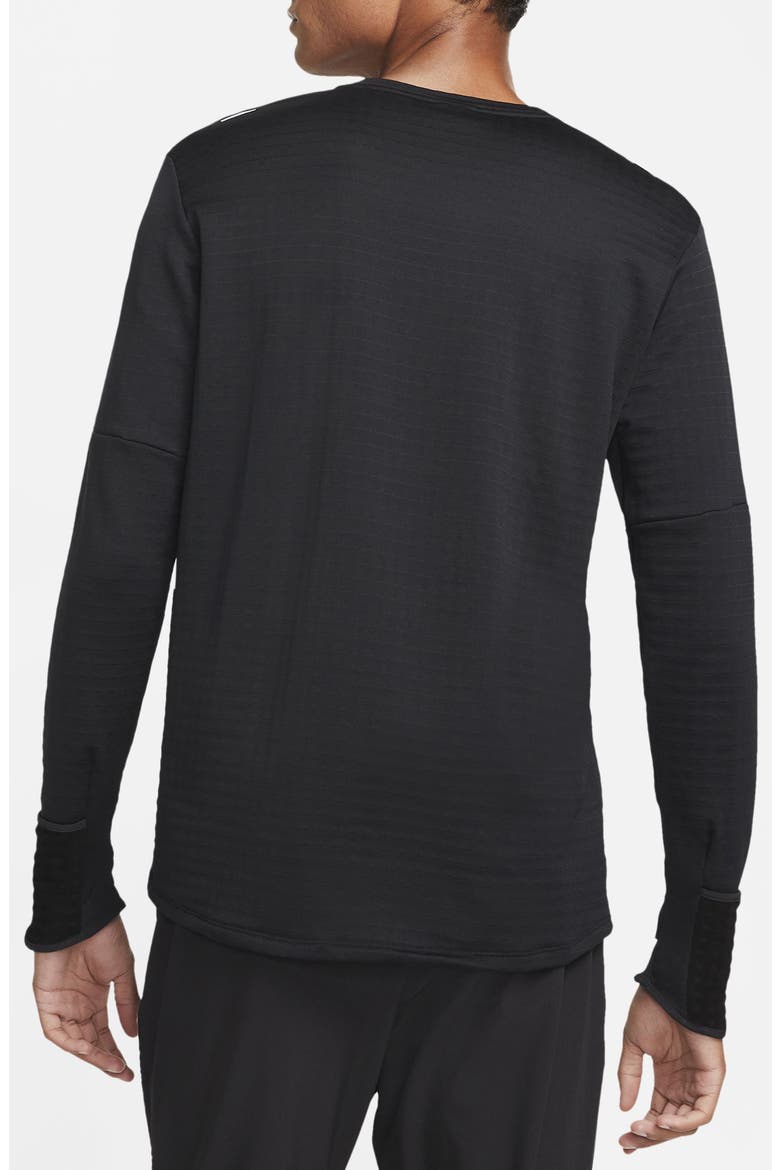 Therma-FIT Repel Element Running Top, Alternate, color, BLACK/ REFLECTIVE SILVER