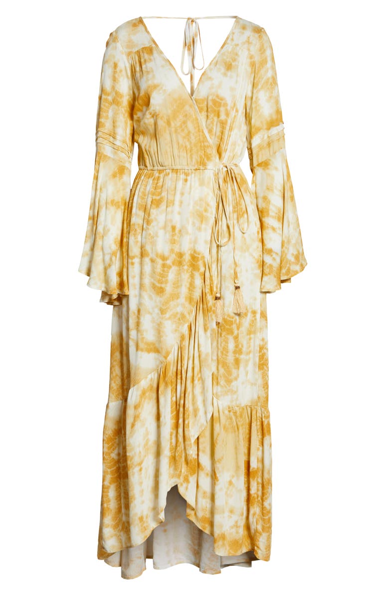 Band of Gypsies Zion Long Sleeve Maxi Dress, Alternate, color, 