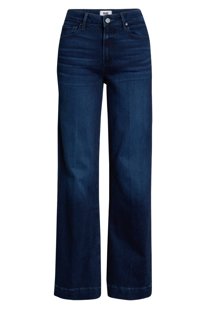 Leenah High Waist Wide Leg Jeans, Alternate, color, PRALINE