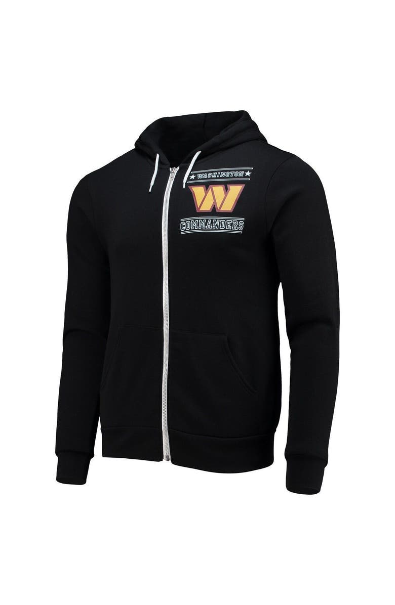 NFL X DARIUS RUCKER Men's NFL x Darius Rucker Collection by Fanatics Black Washington Commanders Sponge Fleece Full-Zip Hoodie, Alternate, color, Black