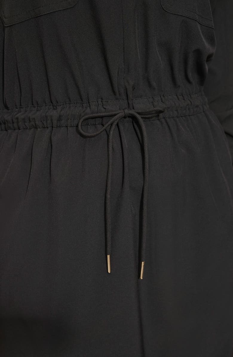 Calvin Klein Long Sleeve Shirtdress, Alternate, color, 