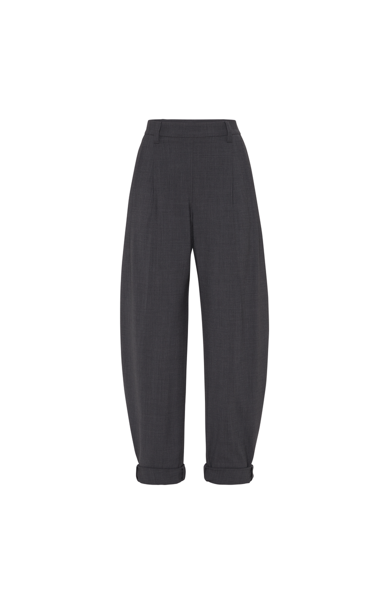 Brunello Cucinelli Slouchy trousers, Main, color, Anthracite