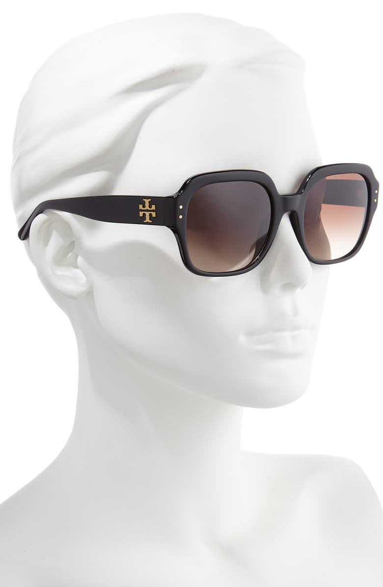 Tory Burch 56mm Round Sunglasses, Alternate, color,