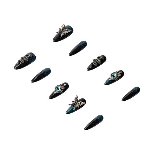 3h Nails Galaxy Wings Luxury Handmade Press On Nails In Multi