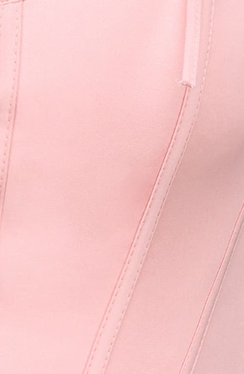 House Of Cb Callie Lace-up Front Corset Top